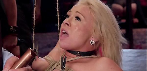  Two Milf slaves are banged at bdsm party